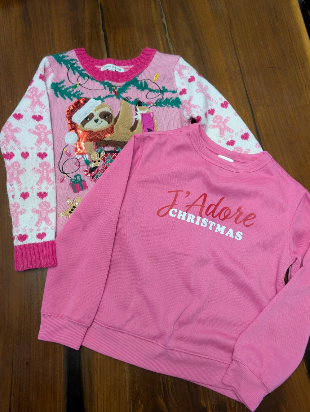 Girls Christmas Tops